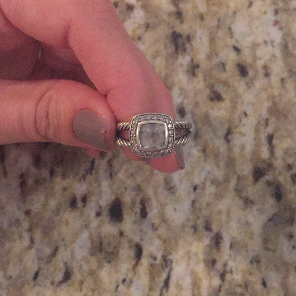 David Yurman Prasiolite Petite Albion Ring